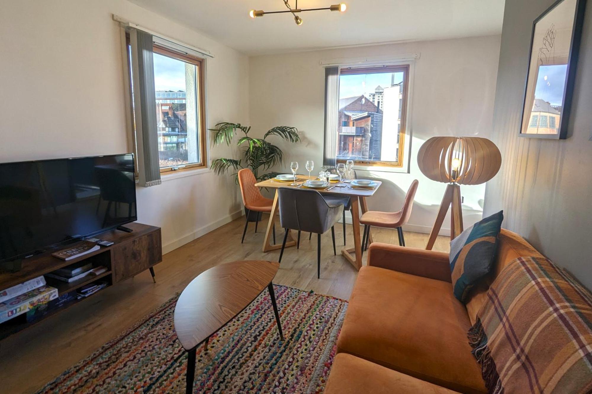 Stunning Modern Coventry City Centre Apartment Dış mekan fotoğraf